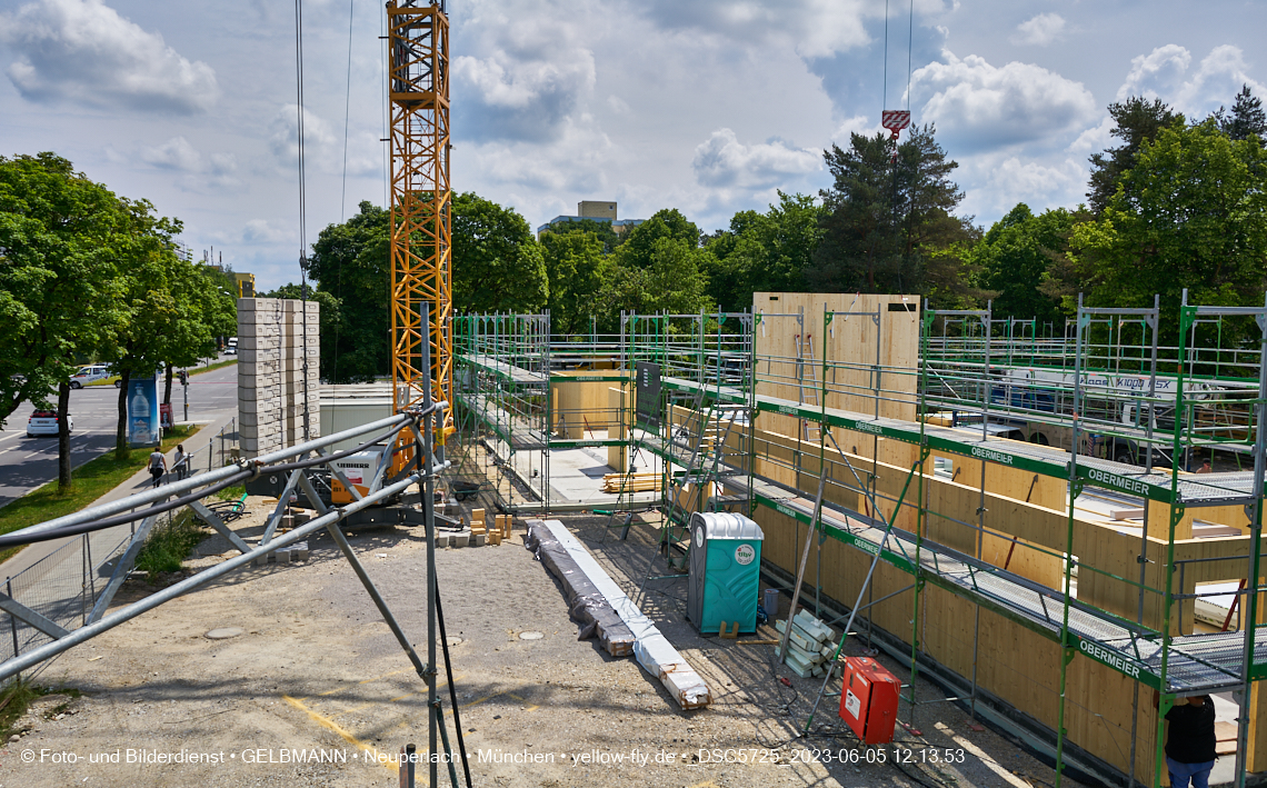 05.06.2023 - Neue Wände für das HAus für Kinder in Neuperlach in München